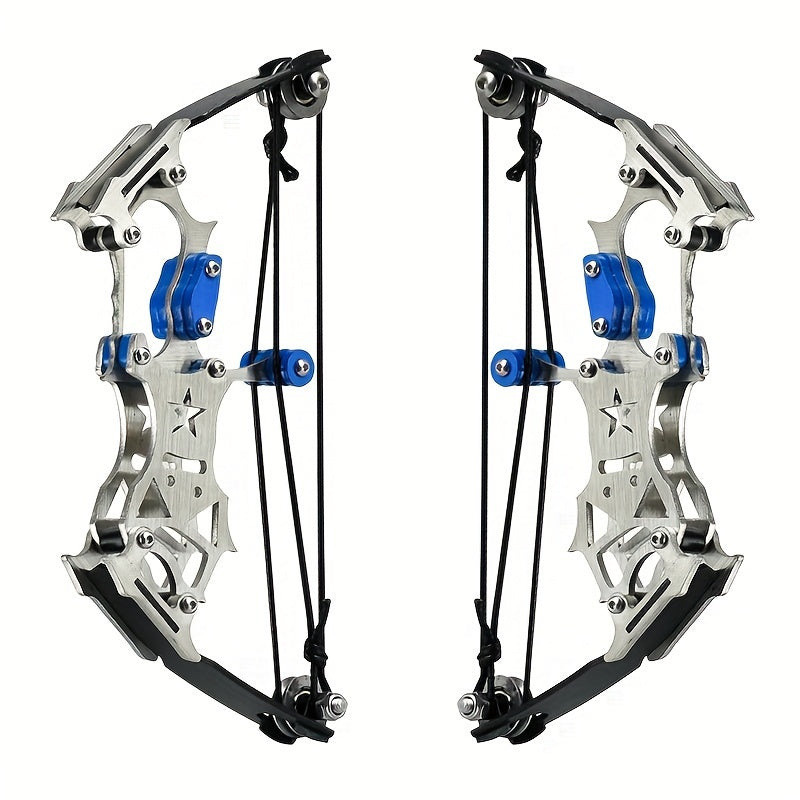 Mini Composite Bow Archery Set Stainless Steel Mini Bow Decompression Toy