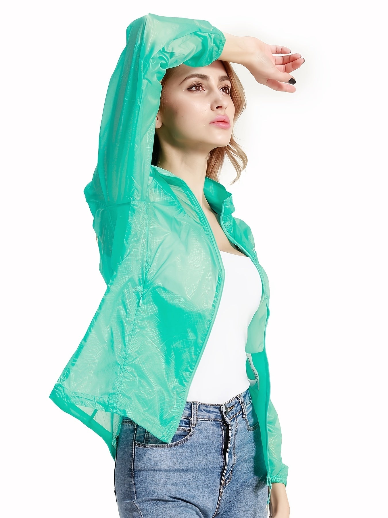 BEAUME Women's Summer Sun Protection Hooded Jacket