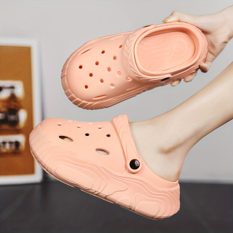 Women's Hollow Out Platform Clogs Slide Sandals