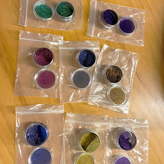 Bright Holographic Eyeshadow Powder - Highly Pigmented Chameleon Eyeshadow