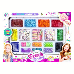 880pcs Charm Bracelet Making Kit Beads Chains DIY Craft Christmas Birthday Gift