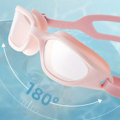 UV Protection Swim Goggles Anti Fog Large Frame
