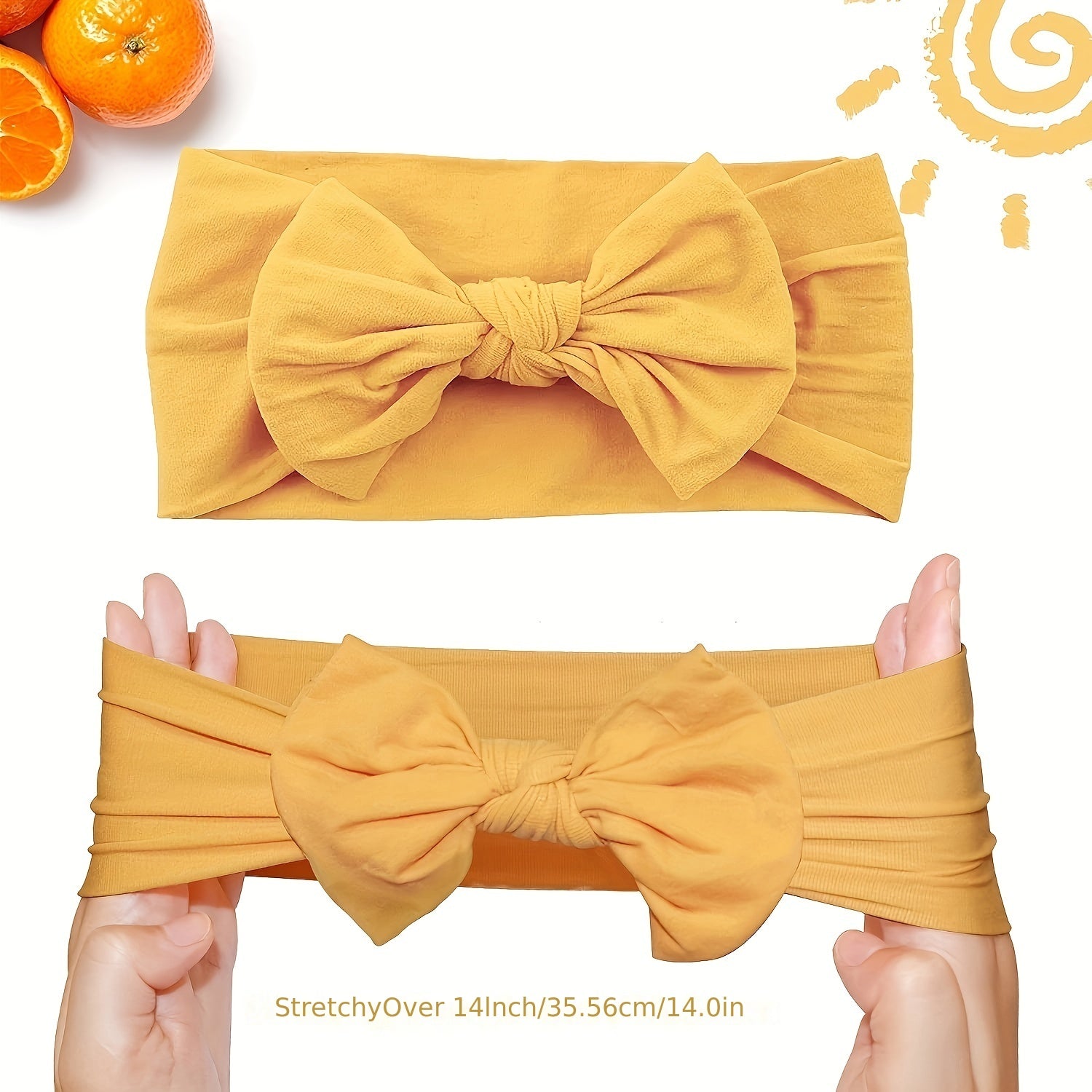 10pcs Nylon Headbands Hairbands Soft Headwrap Hair Accessorie For Baby