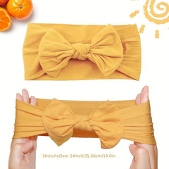 10pcs Nylon Headbands Hairbands Soft Headwrap Hair Accessorie For Baby