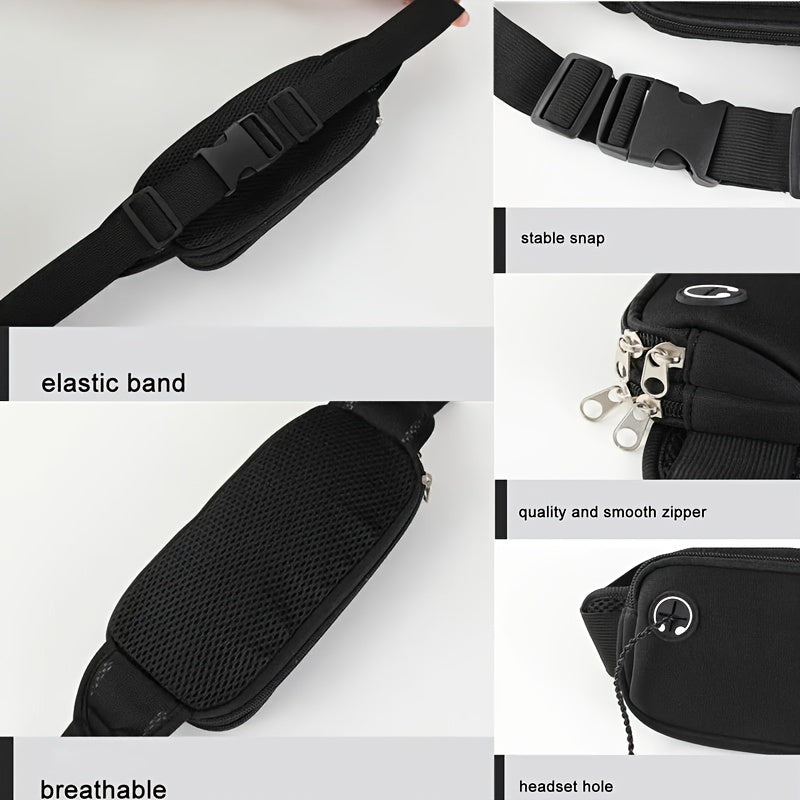 Unisex Running Waist Bag Sports Phone Storage Cycling Fanny Pack