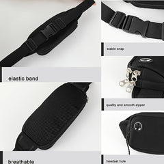 Unisex Running Waist Bag Sports Phone Storage Cycling Fanny Pack