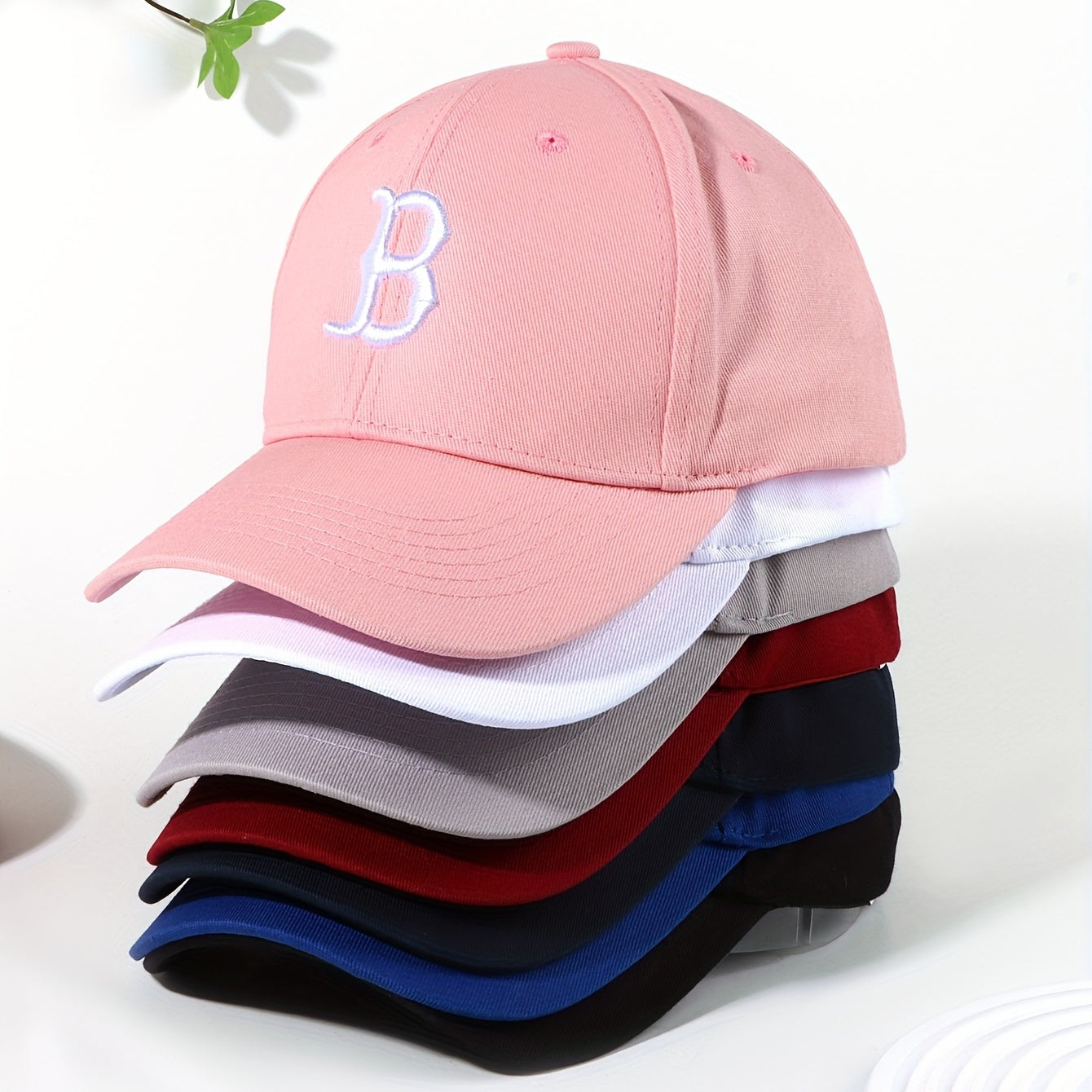 Embroidery Baseball Cap Solid Dad Hats Casual Sports Golf Sun Hat