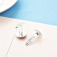 Solar System Galaxy Cufflinks Men's Wedding Shirt Accessories Gift