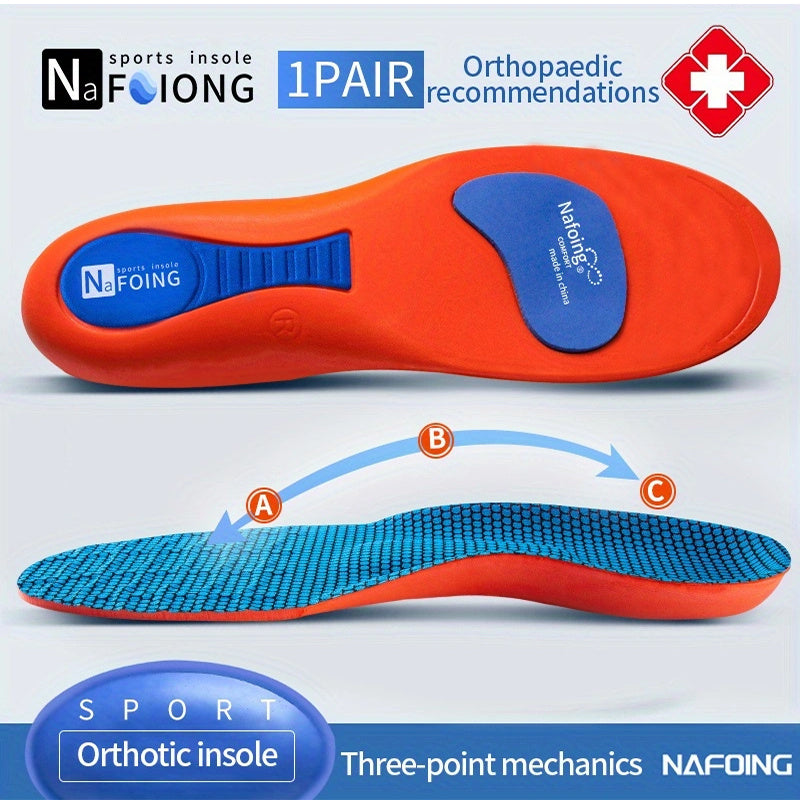 Sports Elasticity Insoles - Shock Absorption Breathable Running Insoles