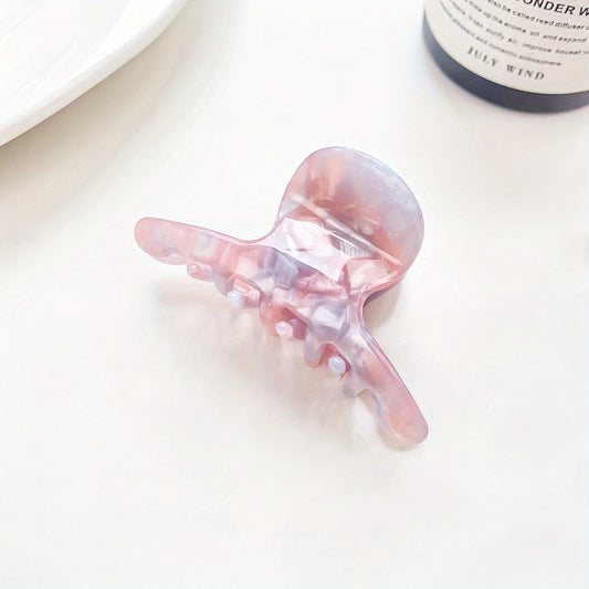 Small Acetate Hair Claw Nonslip Ponytail Holder