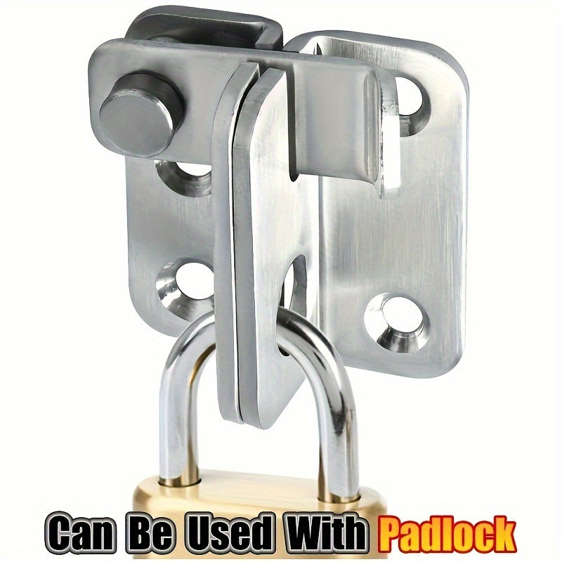 Sliding Door Lock Safety Barn Cabinet Pet Cage Garden Bathroom Garage Window
