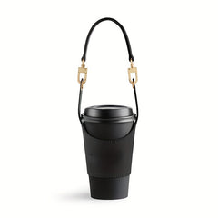 PU Leather Sleeve for Coffee Cup Tea Cup Water Bottle Outdoor Camping Travel