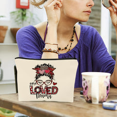 Cosmetic Bag For Mom Birthday Unique For Mama Mother And Daughter