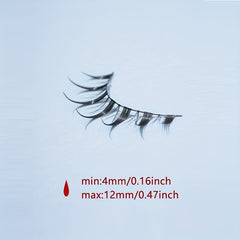 20 Pairs Fluffy Natural False Eyelashes Pack