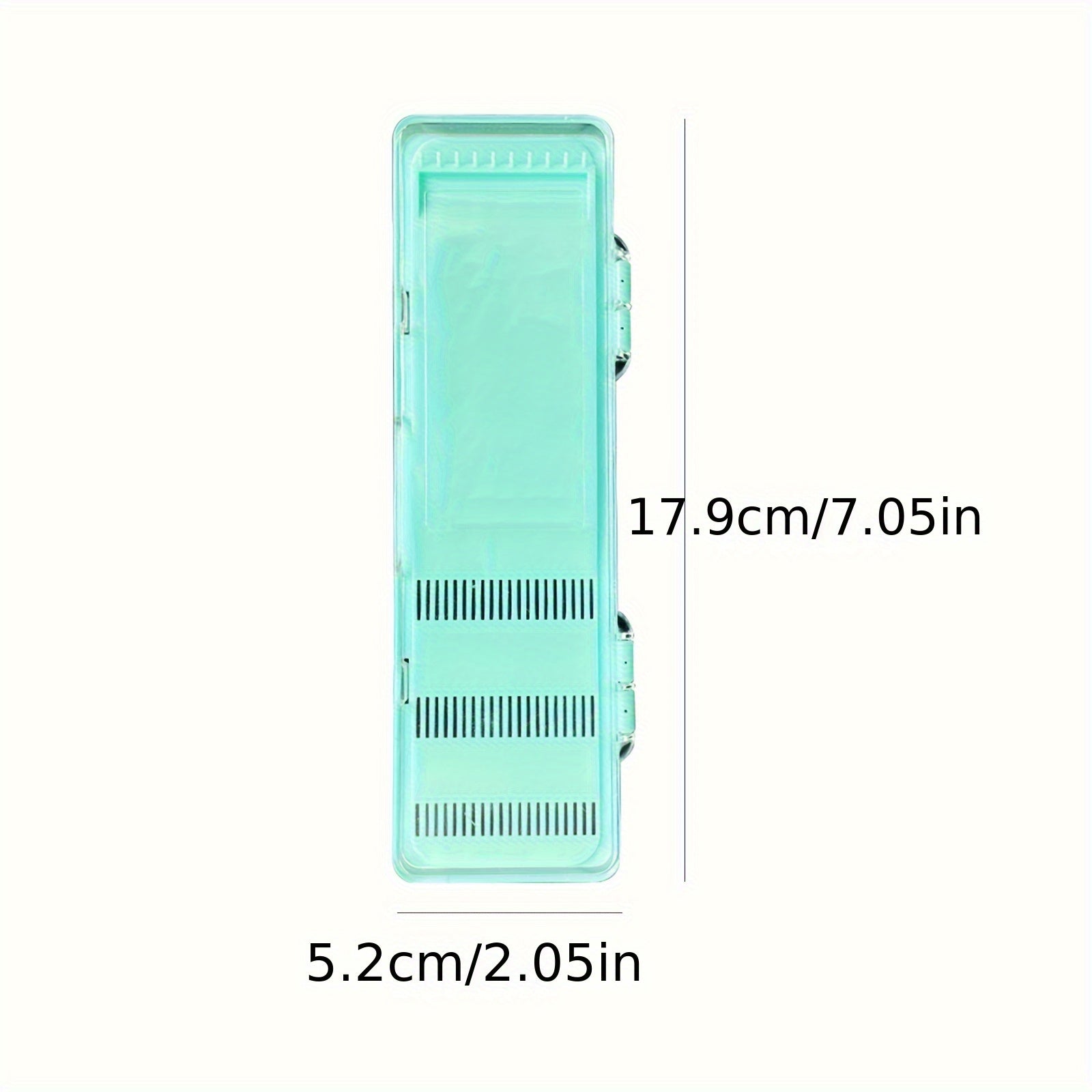 1pc Single Layer Sub Line Box With Hook Groove Short Sub Line Hanging Box