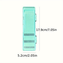 1pc Single Layer Sub Line Box With Hook Groove Short Sub Line Hanging Box