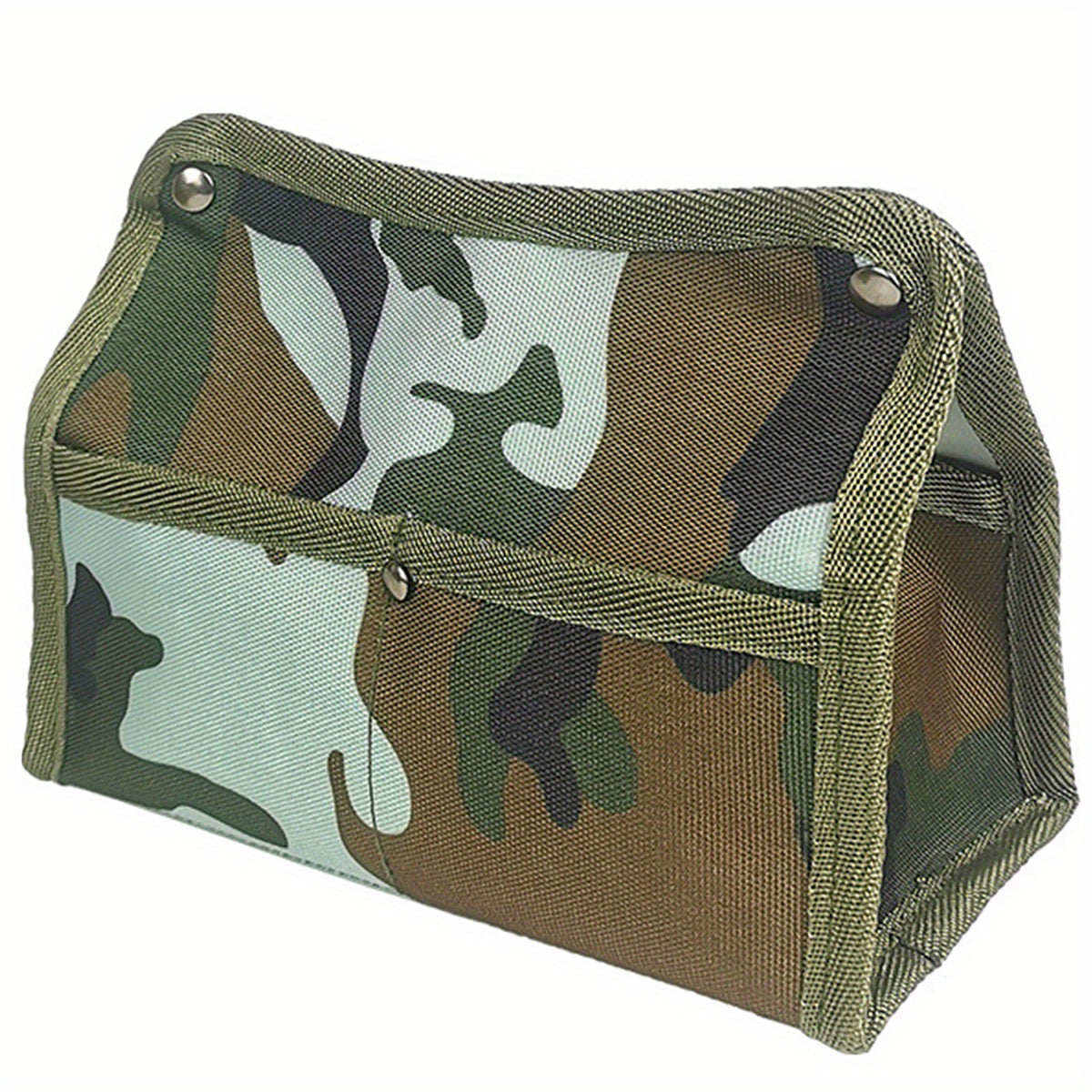 Outdoor Camping Canvas Tissue Storage Box Waterproof Large Capacity