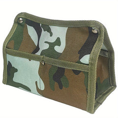 Outdoor Camping Canvas Tissue Storage Box Waterproof Large Capacity
