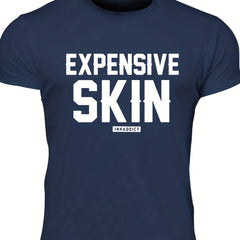 Men's Skin Print T Shirt Crew Neck Tee for Summer Outings