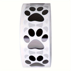 500pcs Dog Paw Stickers Animal Wall Stickers