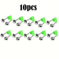 50pcs Plastic Fishing Bell Clips Rod Bite Alarm Ring Outdoor Accessories