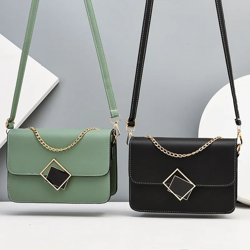 Women's Leather Shoulder Bag Messenger Spring Ins Small Bags