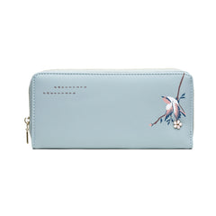 Women's Long Print Card Wallet