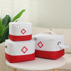 Large Capacity Waterproof First Aid Bag Travel Medicine Storage Organizer