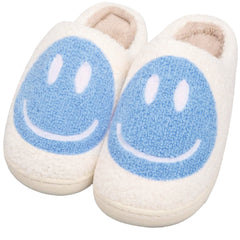 Women's Plush Indoor Slippers Soft & Comfy Closed Toe Non Slip House Slides