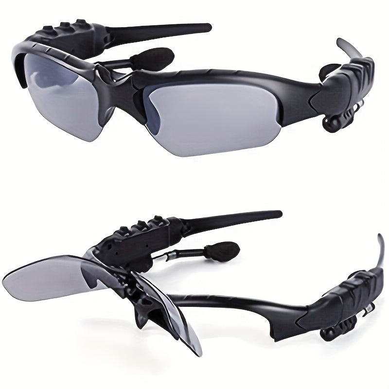 Men's Wireless Sunglasses Headset for Outdoor Sports
