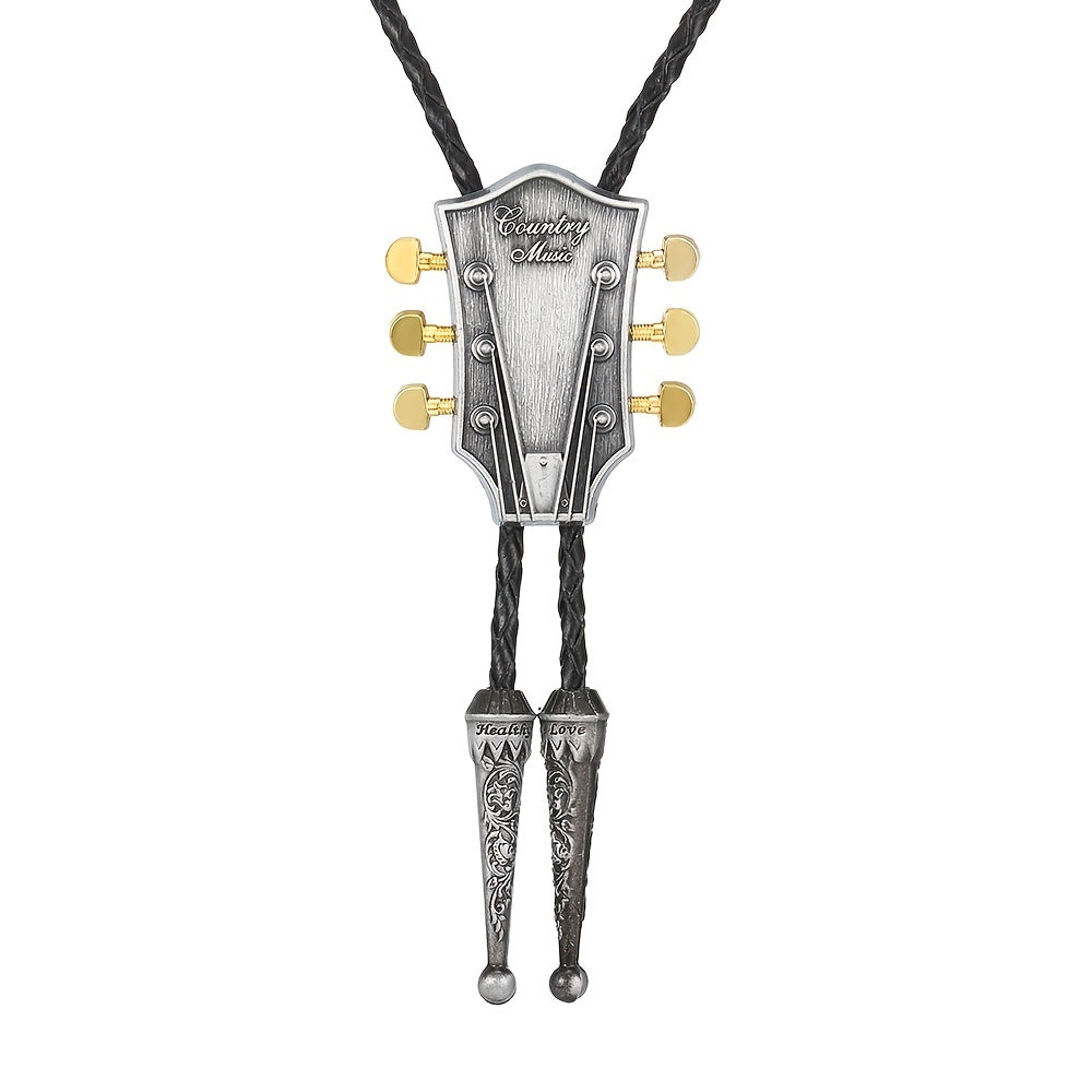 Metal Tie Collar Necklace YNecktie Musical Instrument For Youth