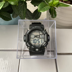 Boys' Sporty Digital Watch Alarm Stopwatch Waterproof Strap Ideal for Swimming