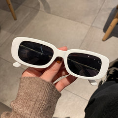 Rectangle Polarized Sunglasses UV400 Y2K Hiphop Glasses