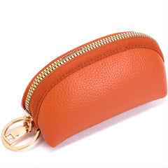 Men's Multifunctional Key Bag Large Capacity Soft Leather Portable Coin Purse