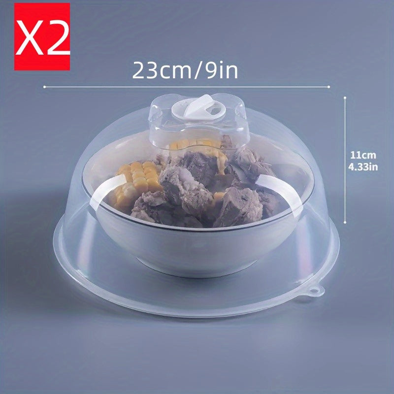 Microwave Heating Insulated Vegetable Cover Leftover Food Cover