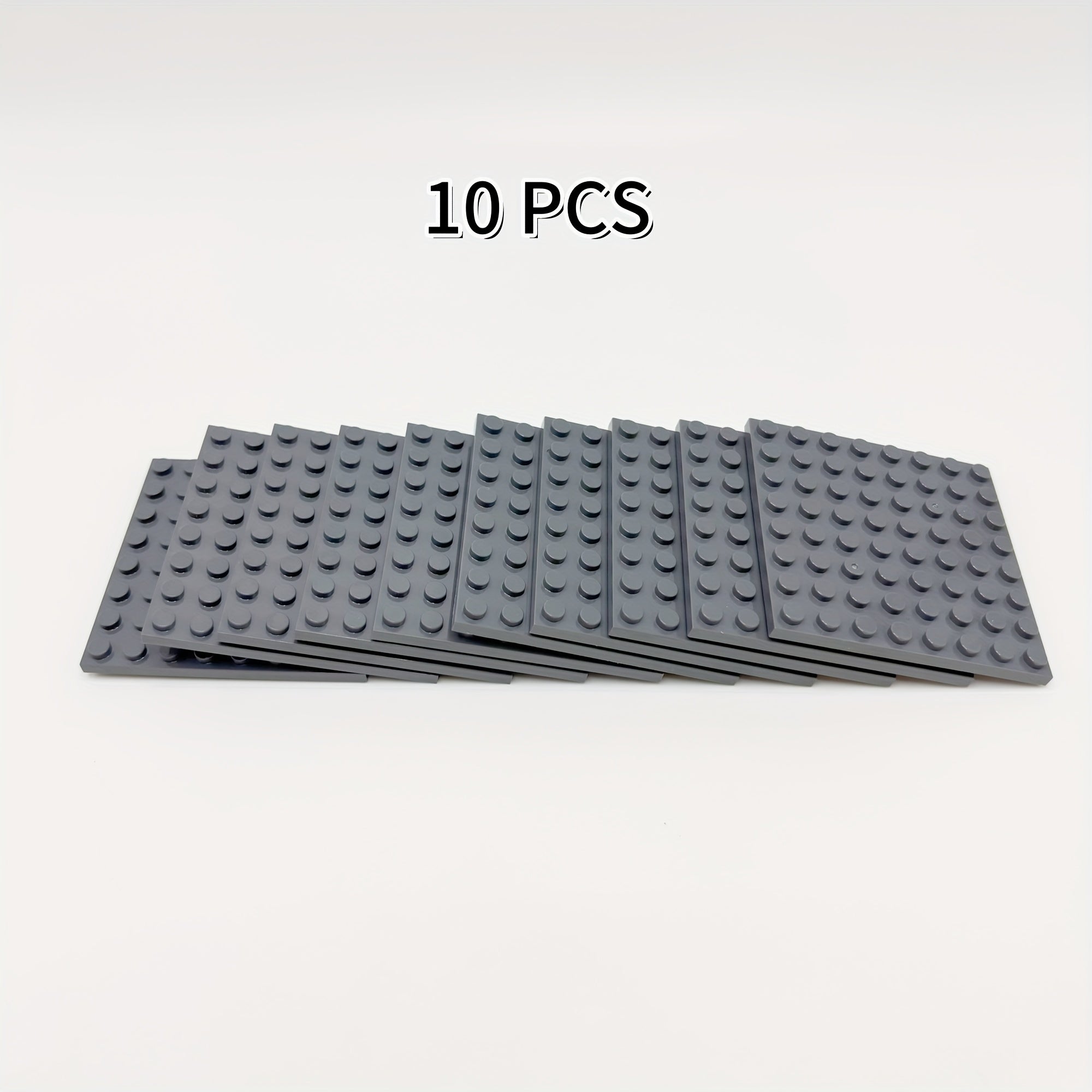 10pcs Double Sided Baseplate Building Blocks Educational Toys Gift