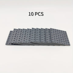 10pcs Double Sided Baseplate Building Blocks Educational Toys Gift