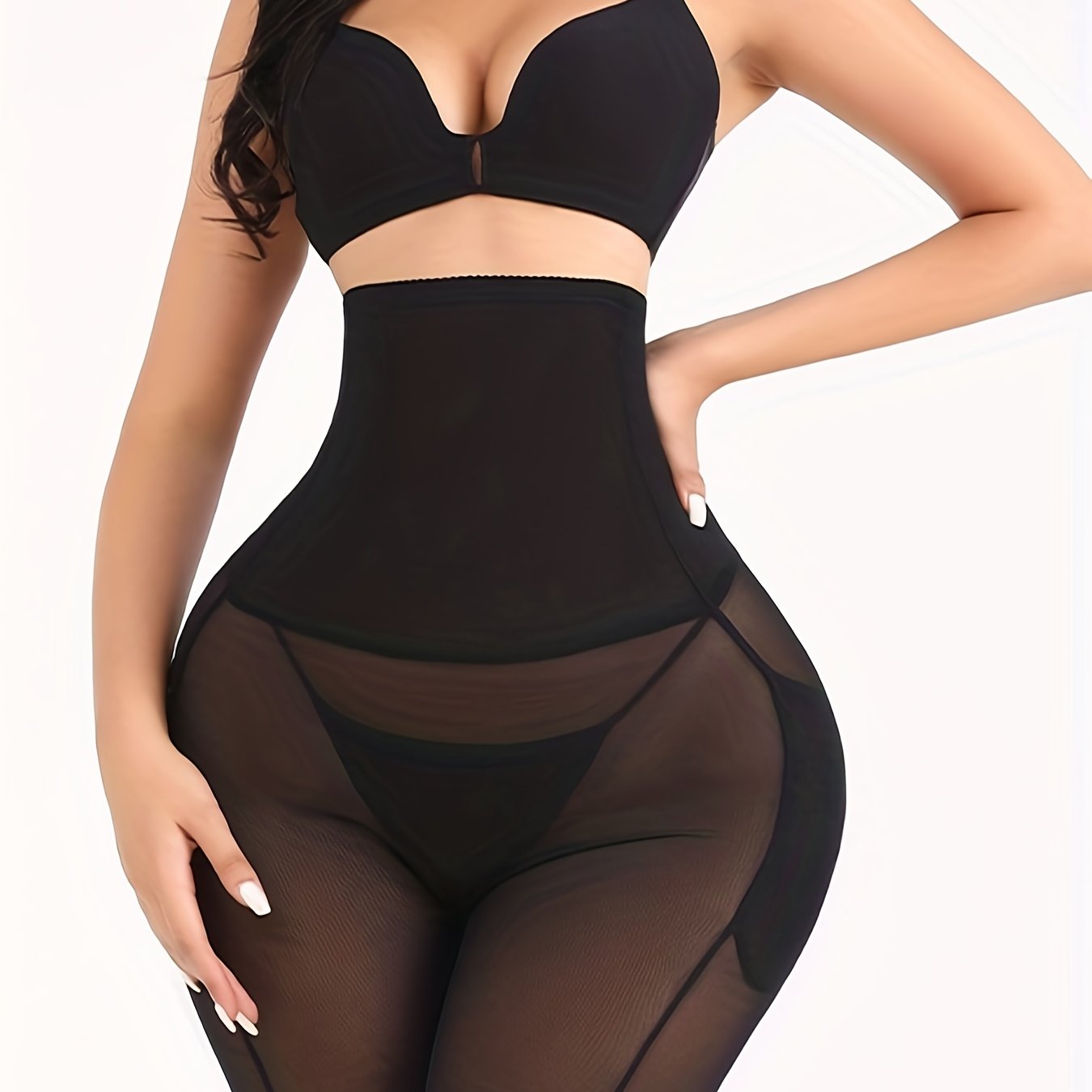 High Waist Tummy Control Compression Shorts