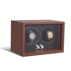 4 Slots Watch Winder Wooden Watch Display Box