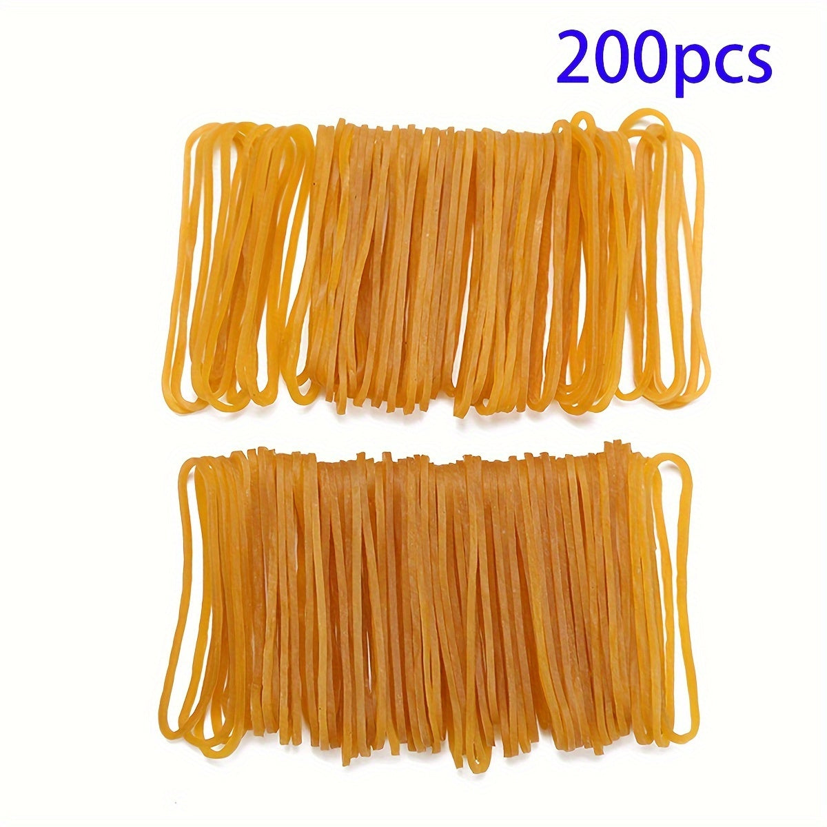 2000pcs Rubber Elastic Bands For Hair Home Office Supplies 38mm