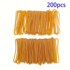 2000pcs Rubber Elastic Bands For Hair Home Office Supplies 38mm