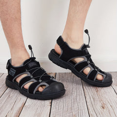 Men's Anti Collision Sandals Wear Resistant Non Slip Outdoor Shoes
