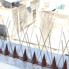Bird Spikes Outdoor Bird Repellent, 6 Packs