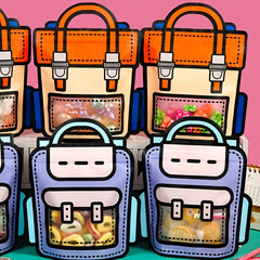 Ziplock Bag Schoolbag Candy Bag Outdoor Packaging Gift Bag