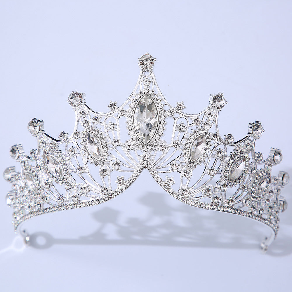 Crystal Crown Hairband Headband Party Favor Decorations Princess Tiara
