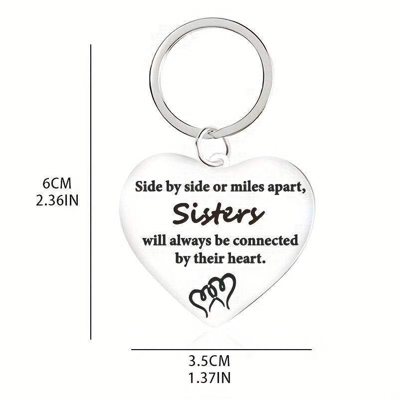 Custom Engraved Keychain for Girls - Unique Gift for Girlfriends