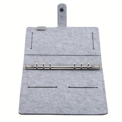 Felt Shell Binder A5 A6 Notebook Ring Binder Stationery Travel Journal