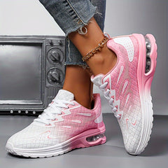 Gradient Air Cushion Running Shoes Non Slip Outdoor Sneakers
