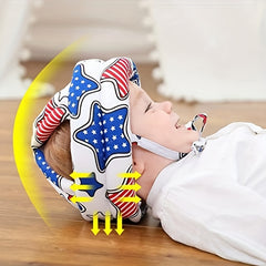 Baby Safety Helmet Anti Fall Cap Infant Head Protector Adjustable Protection