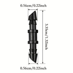 30-50pcs Drip Irrigation Barbed Coupling Fittings - Drip Tubing Irrigation